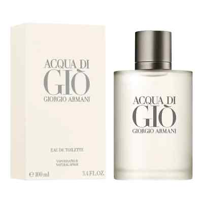 #ad Giorgio Armani Aqua Di Gio 3.4 oz Men#x27;s EDT Spray Brand New amp; Sealed Box $29.99