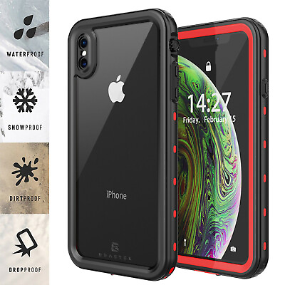 #ad WATERPROOF CASE COVER FOR APPLE IPHONE XR XS MAX SHOCKPROOF W SCREEN PROTECTOR $14.98