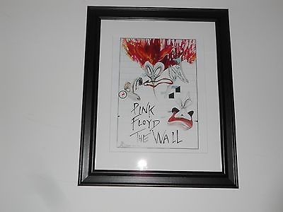 #ad Framed Pink Floyd The Wall Art Mother Judge Teacher Pink 14quot;x17quot; Cover Art $45.00