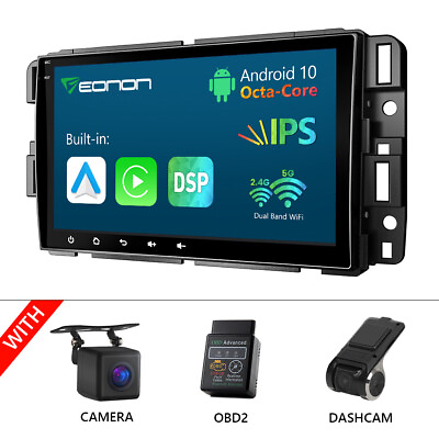 #ad CAMOBDDVRAndroid 10 Car Stereo GPS for Chevrolet GMC Radio 8quot;WiFi DSP CarPlay $247.26