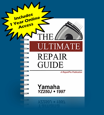 #ad Yamaha YZ250 YZ250J YZ250 J Service Repair Maintenance Shop Book Manual 1997 $31.99