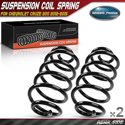 #ad 2pcs Rear Left amp; Right Coil Springs for Buick Verano 2012 2017 Chevrolet Cruze $41.99