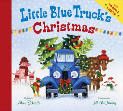 #ad Little Blue Truck#x27;s Christmas Hardcover By Schertle Alice GOOD $4.18