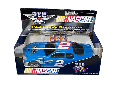 #ad PEZ Toys NASCAR #2 Rusty#x27;s Last Call Penske Racing Stock Car Candy Dispenser NIB $13.49