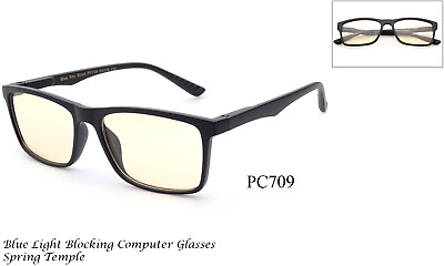 #ad Gaming Glasses Computer Blue Light Blocking Anti Fatigue UV Protection Filter $11.65