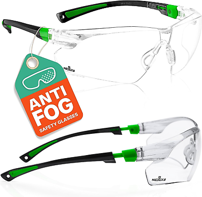 #ad Clear Safety Glasses for Men and Women; Lightweight Work Glasses with Adjustable $25.50