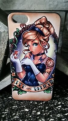 #ad Hard Plastic Case Gift Cover IPHONE 5 Cinderella DISNEY $3.92