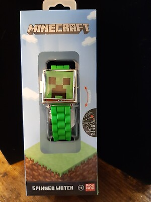 #ad Minecraft Spinner Watch Brand New Factory Sealed $7.00