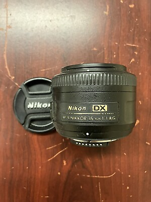 #ad AF S DX Nikkor 35mm f 1.8G Lens $125.00