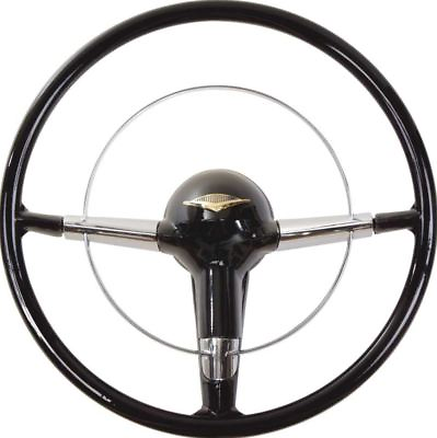 #ad 15quot; Reproduction Style Steering Wheel For 1955 1956 Chevy Bel Air Nomad 150 210 $409.98