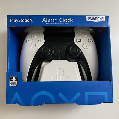 #ad PlayStation 5 DIGITAL ALARM CLOCK PS5 Dualsense Controller NEW $22.99