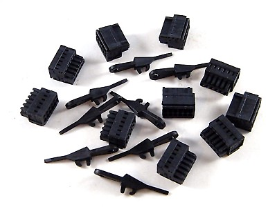 #ad 10 WAGO PLUGGABLE TERMINAL BLOCK 6 POSITION 734 WITH 8 MINI TOOLS $27.30