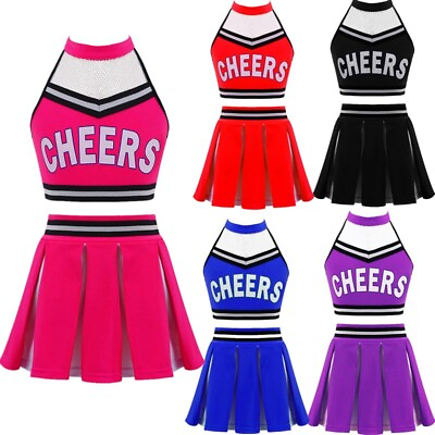 #ad Kids Girls Outfits Vasity Sets Gift Costume A line Dress Up Clothes Costumes $15.80