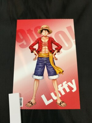 #ad One piece post card manga Anime Japanese Promo straw hat crew pirates LUffy $5.99