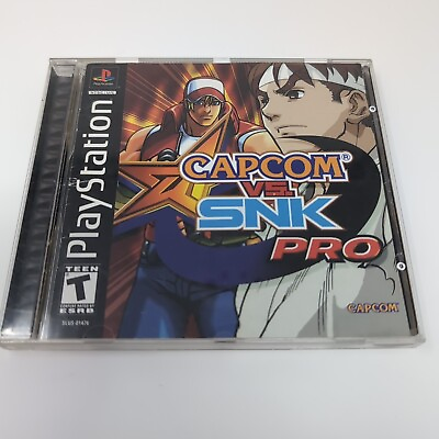 #ad Capcom vs. SNK Pro Sony PlayStation 1 PS1 Game $74.99