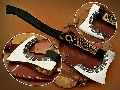 #ad Vikings Axe Gift for Men Wedding Anniversary Birthday Camping Hatchets Tactical $139.00