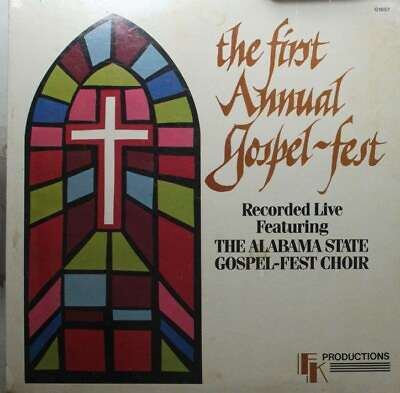 #ad Black Gospel Sealed Lp Various Artists The First Annual Gospel Fest On Fk $11.99