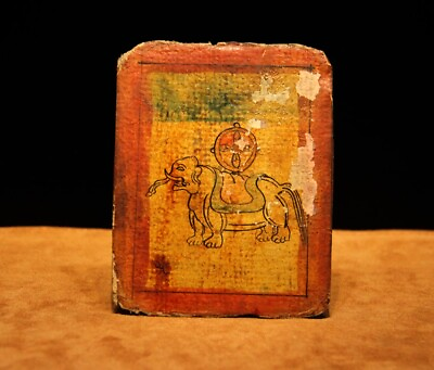 #ad Rare Tibet 18th Century Old Antique Buddhist Tsakli Tsaklis Thangka Hasti $99.00