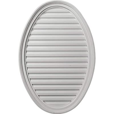 #ad Ekena Millwork Gable Vents and Louvers 25quot;X 37quot; Oval Primed Polyurethane $129.90