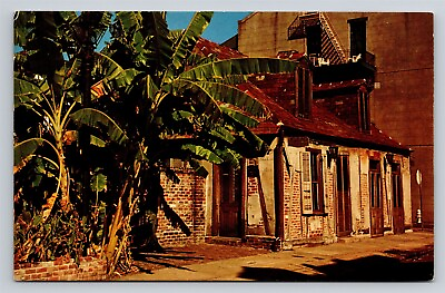 #ad New Orleans LA Jean LaFitte#x27;s Blacksmith Shop Bourbon Street Vtg Postcard View $3.55