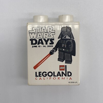 #ad LEGO Promo Brick Star Wars Days 2009 Legoland Darth Vader $30.00