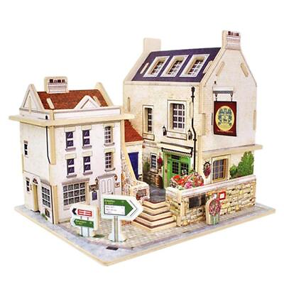 #ad Handmade detachable wooden dollhouse set Miniatures Creative $20.51