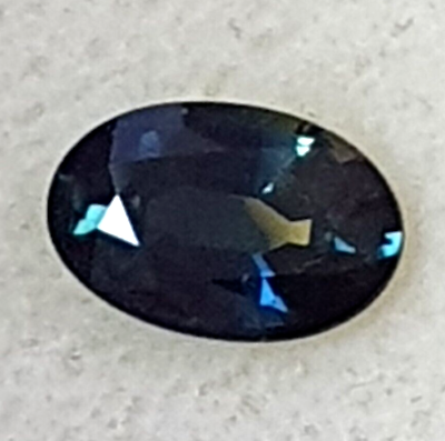 #ad Australian natural blue yellow oval cut sapphire...1.39 carat gem AU $656.25