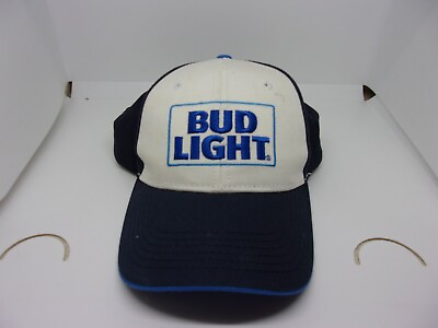 #ad Vintage Bud Light Beer Blue hat cap Snapback by Design Resources EUC $7.55