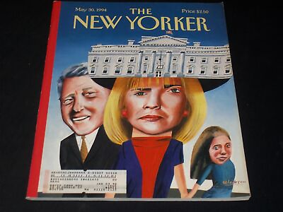#ad 1994 MAY 30 THE NEW YORKER MAGAZINE NICE ILLUSTRATED COVER NY 384 $49.99