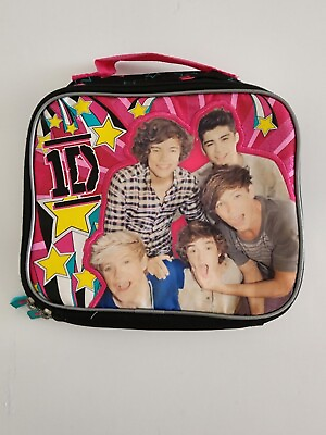 One Direction 1D Insulated Lunchbox 2011 Harry Styles Zip Around $19.99