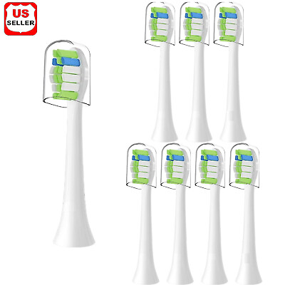 #ad 8pcs Electric Replacement Brush Head Serve For Philips SonicareToothbrush Heads $8.98