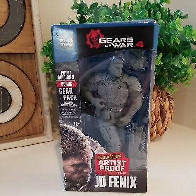 #ad Gears Of War 4 JD Fenix Limited Edition McFarlane Artist Proof Figure Lootcrate $10.88
