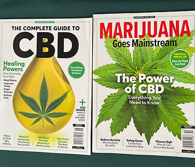 #ad Lot 2 NEW Circulator Complete Guide to CBD Healing Powers Everything You Weed $12.99