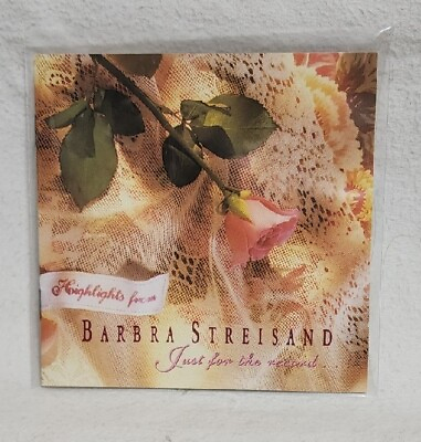 #ad Barbra Streisand Just for the Record CD Very Good Condition $6.97