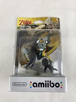 #ad Wolf Link Amiibo Breath of the Wild Nintendo Brand New amp; Factory Sealed $37.68