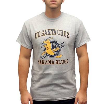 #ad UC Santa Cruz Banana Slugs T Shirt Vincent Vega Costume Pulp Fiction Movie Gift $19.87