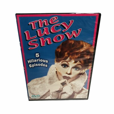 #ad THE LUCY SHOW new dvd LUCILLE BALL FIVE HILARIOUS EPISODES Bin E $0.99
