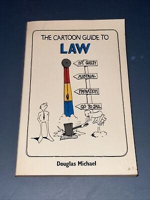 #ad The Cartoon Guide to Law Paperback Douglas Michael $13.00