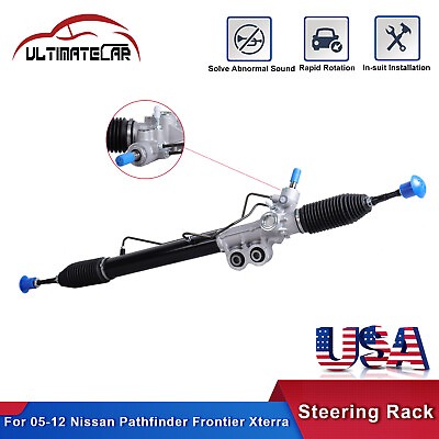 #ad Power Steering Rack Pinion ASSY For 2005 2012 Nissan Pathfinder Frontier Xterra $164.96
