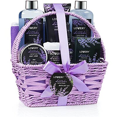 #ad Christmas Gifts Spa Gift Basket Luxury 9 Piece Bath amp; Body Set For Women amp; ... $35.31