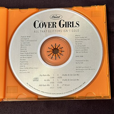 #ad RaRE The Cover Girls All That Glitters Isn#x27;t Gold Maxi Promo CD 6 Tracks Camp;C $47.97