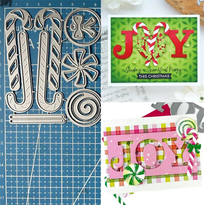 #ad Metal Cutting Dies Scrapbooking Christmas Paper Card Embossing Stencil Template $4.01