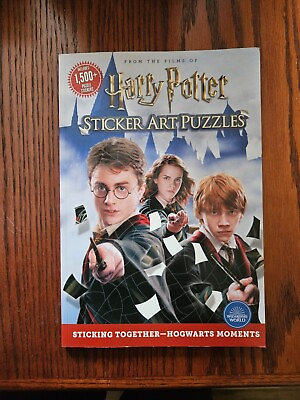 #ad Sticker Art Puzzles Ser.: Harry Potter Sticker Art Puzzles by Editors of Thunder $5.99