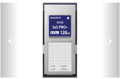 #ad Sony 128GB SxS PRO E Series Memory Card Functional but repair to case $256.00