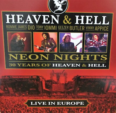 #ad Heaven amp; Hell Neon Nights Live CD NEWConcert Vinnie Appice Dio Ronnie James $18.89