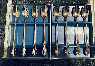 #ad Oneida Craft Chateau Long Drink Ice Tea Spoon Set $49.99