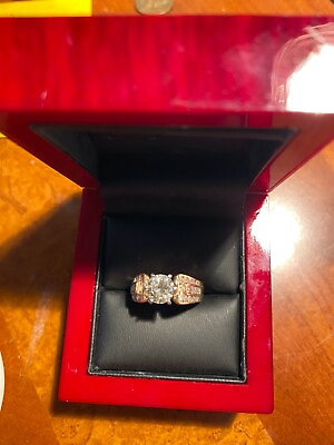 #ad 1.3 carat diamond ring VS1 not enhanced $3600.00