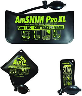 #ad 1134 Airshim Inflatable Pry Bars and Leveling Tools 3 Pc Value Pack – Original A $56.99