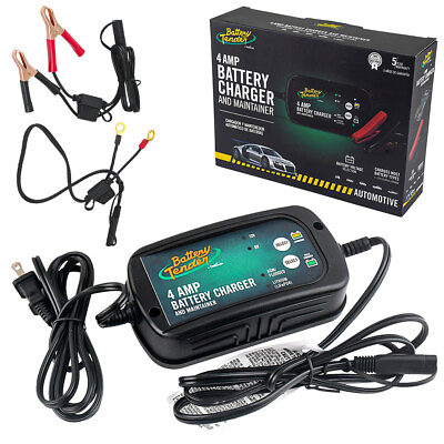 #ad Battery Tender 6 12 Volt 4 Amp Charger 022 0209 DL WH for Truck Motorcycle $64.59