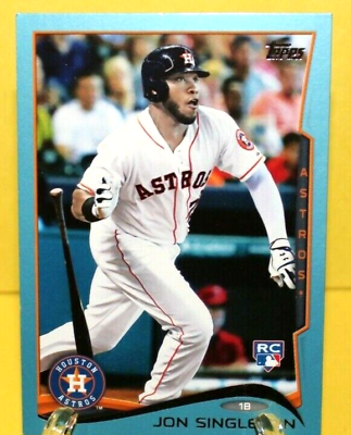 #ad Jon Singleton 2014 *Blue Border* Collectible MLB Rookie Card No. US 150 $4.95